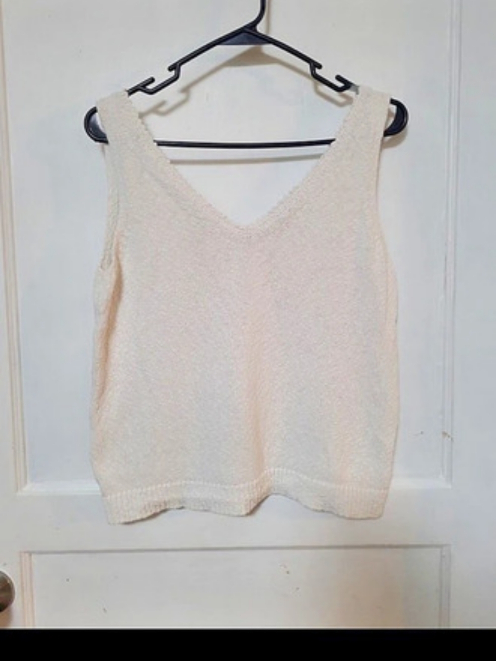 Tommy Bahama Knit Tank Top in White Size Small